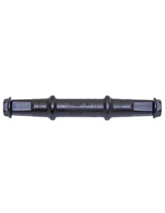 Cotterless B.B Axle Square Bolt Style 126mm Black.